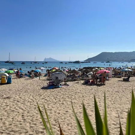 70m Playa Jardin Piscina Wifi Aire Daire Calp