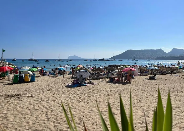 70m Playa Jardin Piscina Wifi Aire 公寓 卡尔佩