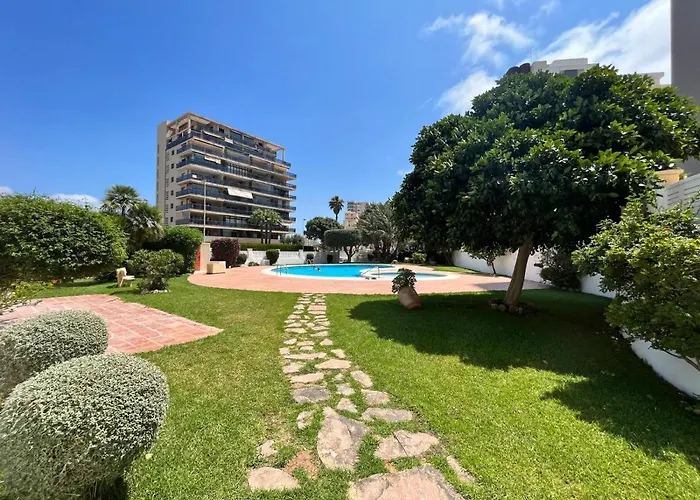 70m Playa Jardin Piscina Wifi Aire 公寓