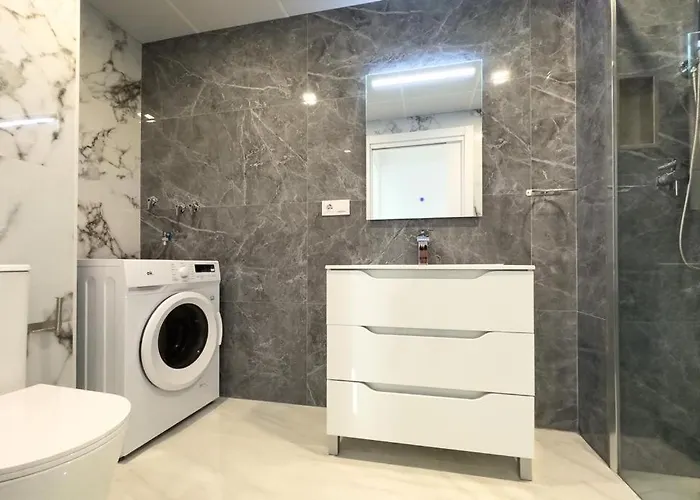 70m Playa Jardin Piscina Wifi Aire 卡尔佩